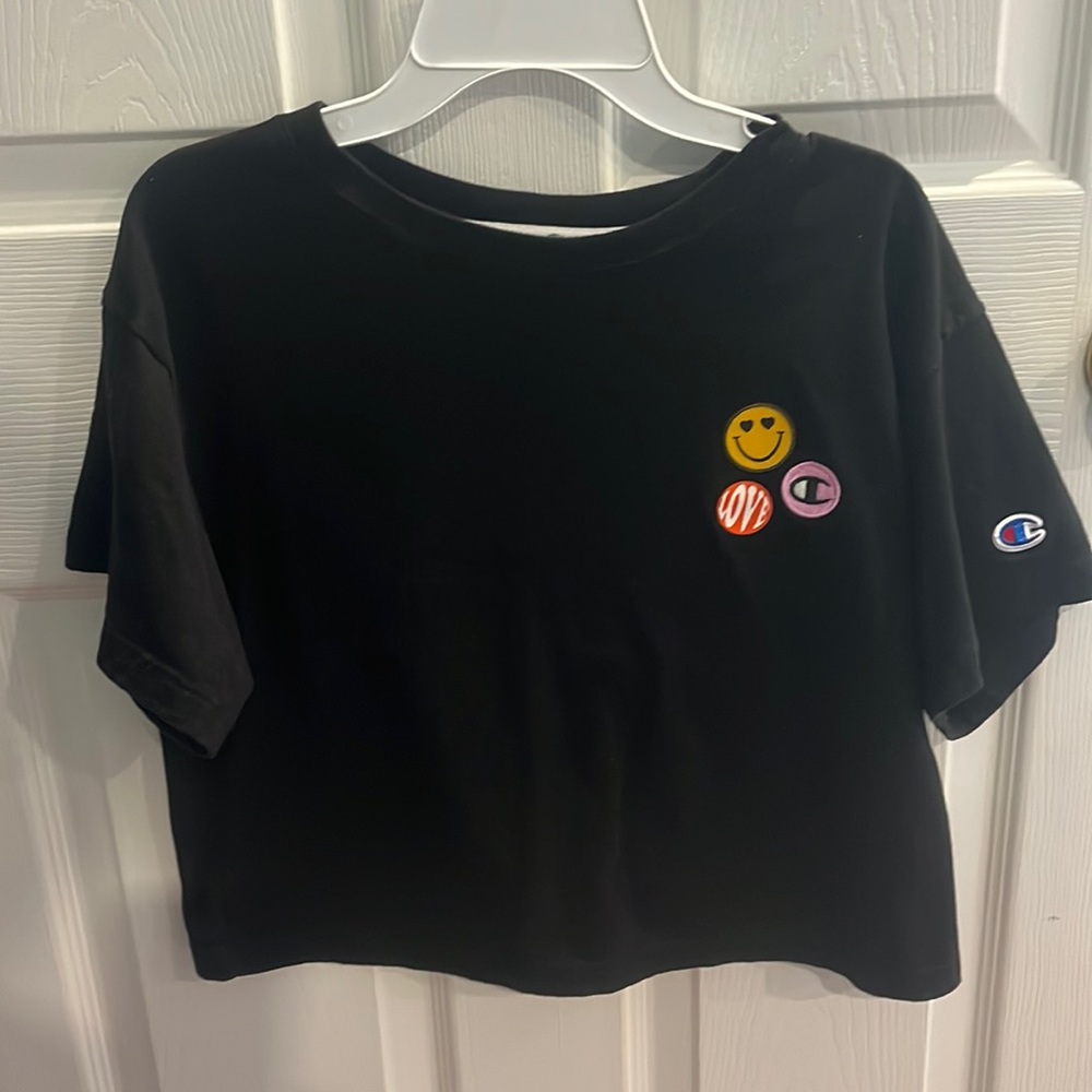 Champion loose crop top T-shirt